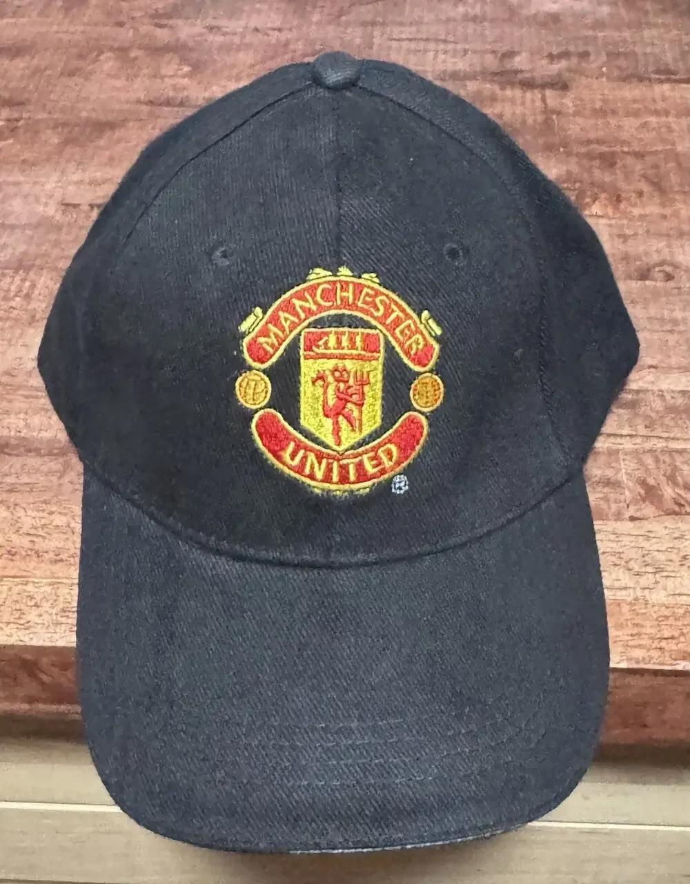 Manchester United Hat Cap Black Adjustable Official Merchandise Soccer